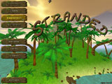 The main menu of Stranded II